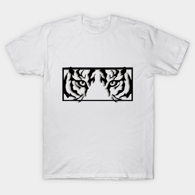 Tiger face T-Shirt by Ragrata Project